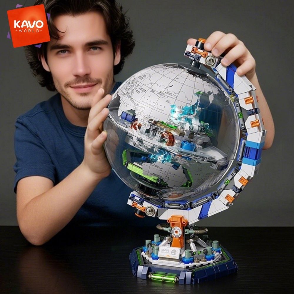 KAVOWORLD 1793PCS Sci-Fi Skyve - Office Tech And Space recension och pris