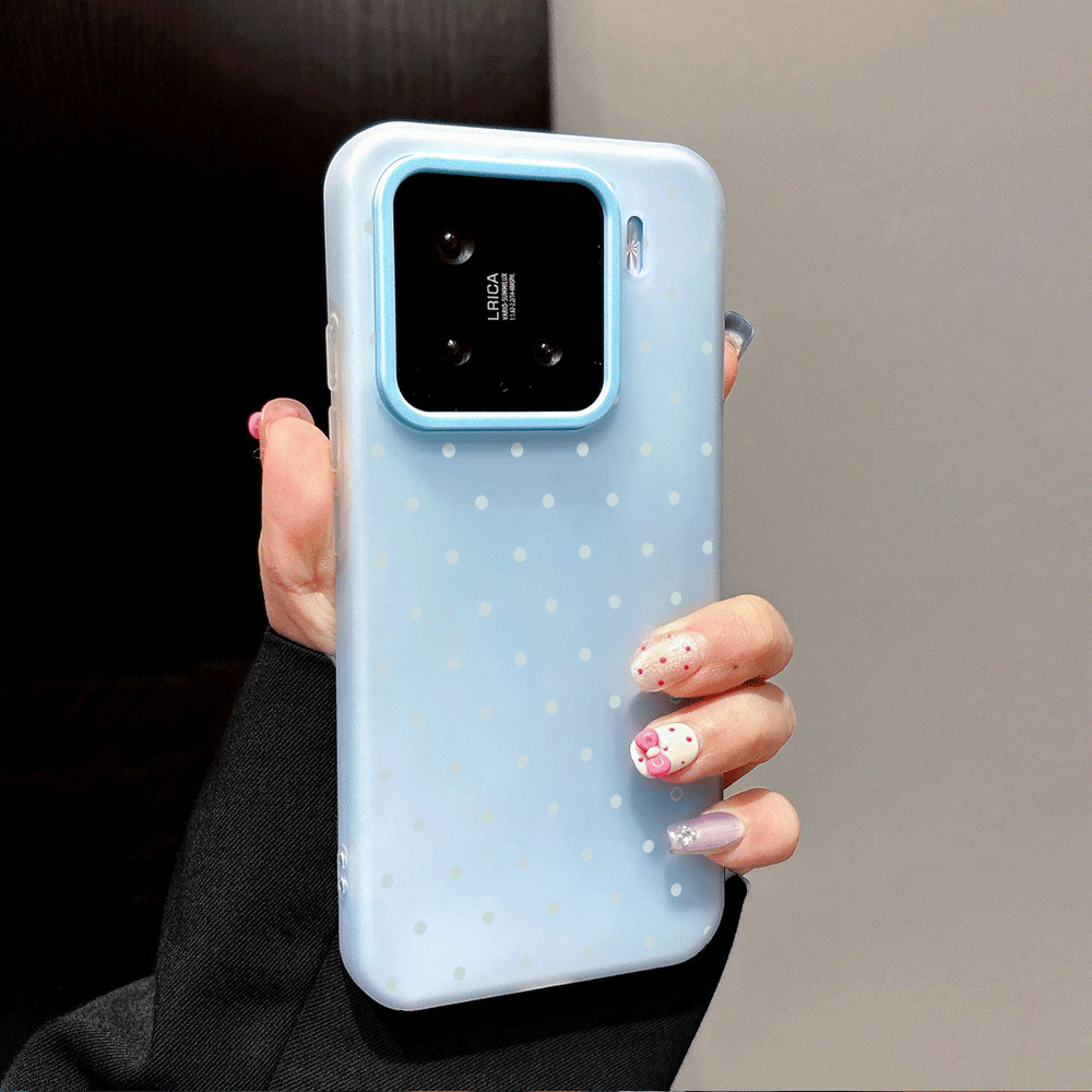 Adorable Light Blue Polka Dot  - Receipt Printer Thermal recension och pris