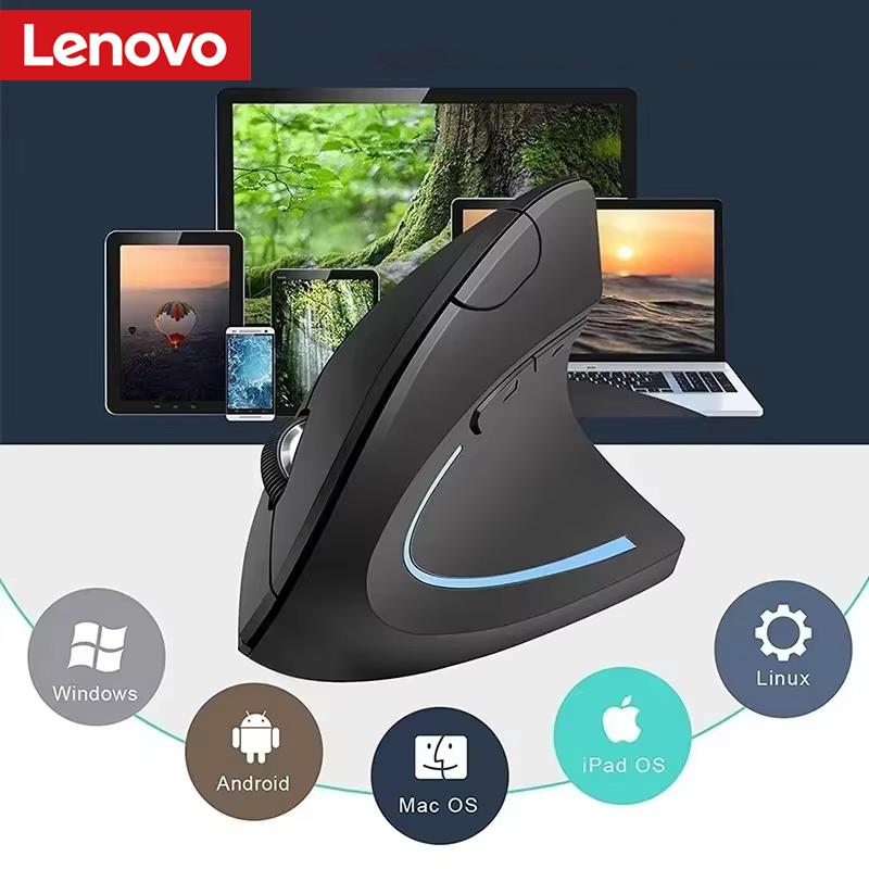 Lenovo Wireless Vertical Mouse - Ergonomic Mouse Vertical recension och pris