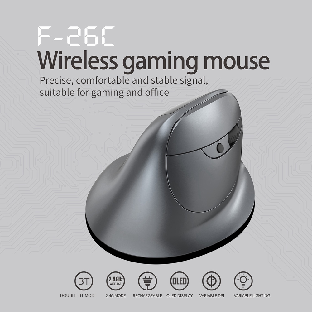 AB53 Bluetooth Vertical Wirele - Ergonomic Mouse Vertical recension och pris