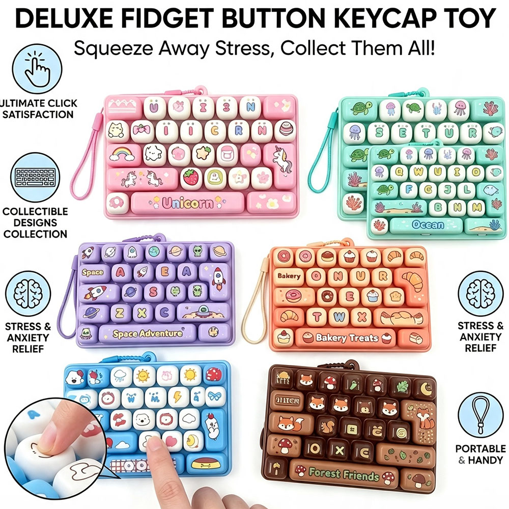 Mechanical Keyboard Keychain 2 - Office Tech And Gadgets recension och pris