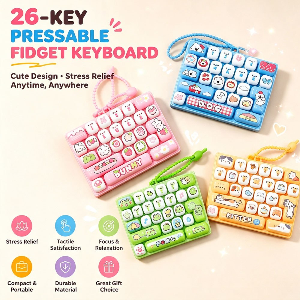Mechanical Keyboard Keychain 2 - Office Tech And Gadgets recension och pris