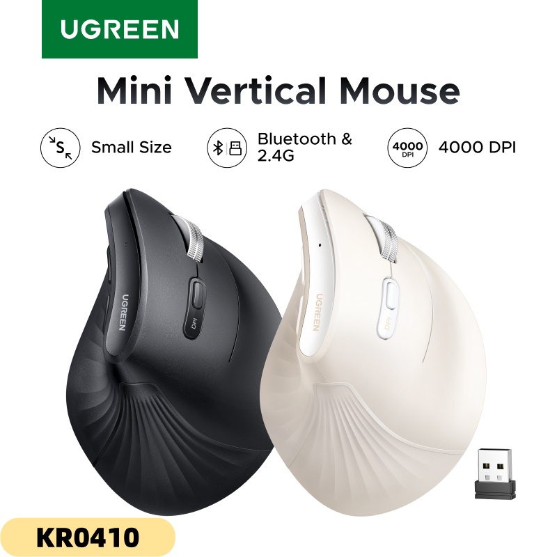 UGREEN Vertical Mouse Wireless - Ergonomic Mouse Vertical recension och pris