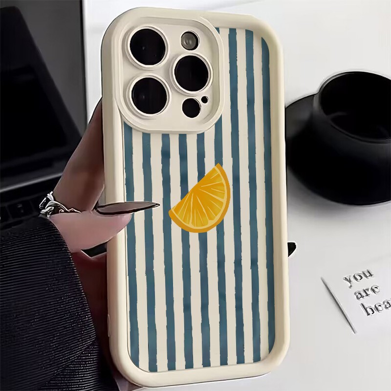 Striped Lemon Slice Pattern Ph - Receipt Printer Thermal recension och pris