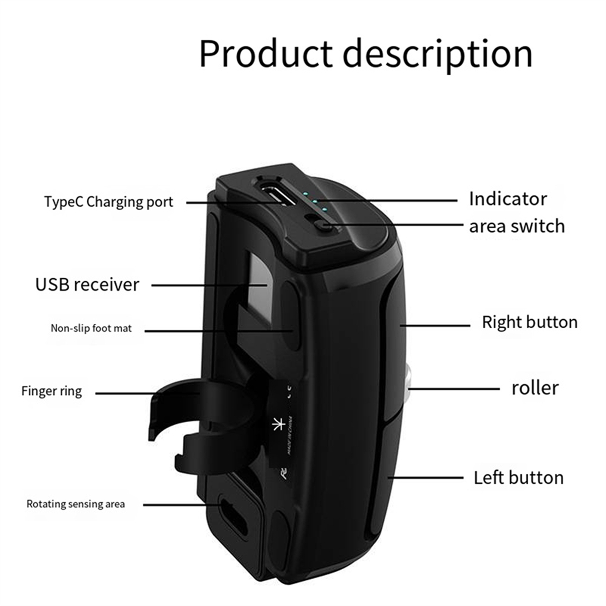 AB01 Bluetooth 2.4G Wireless F - Ergonomic Mouse Vertical recension och pris