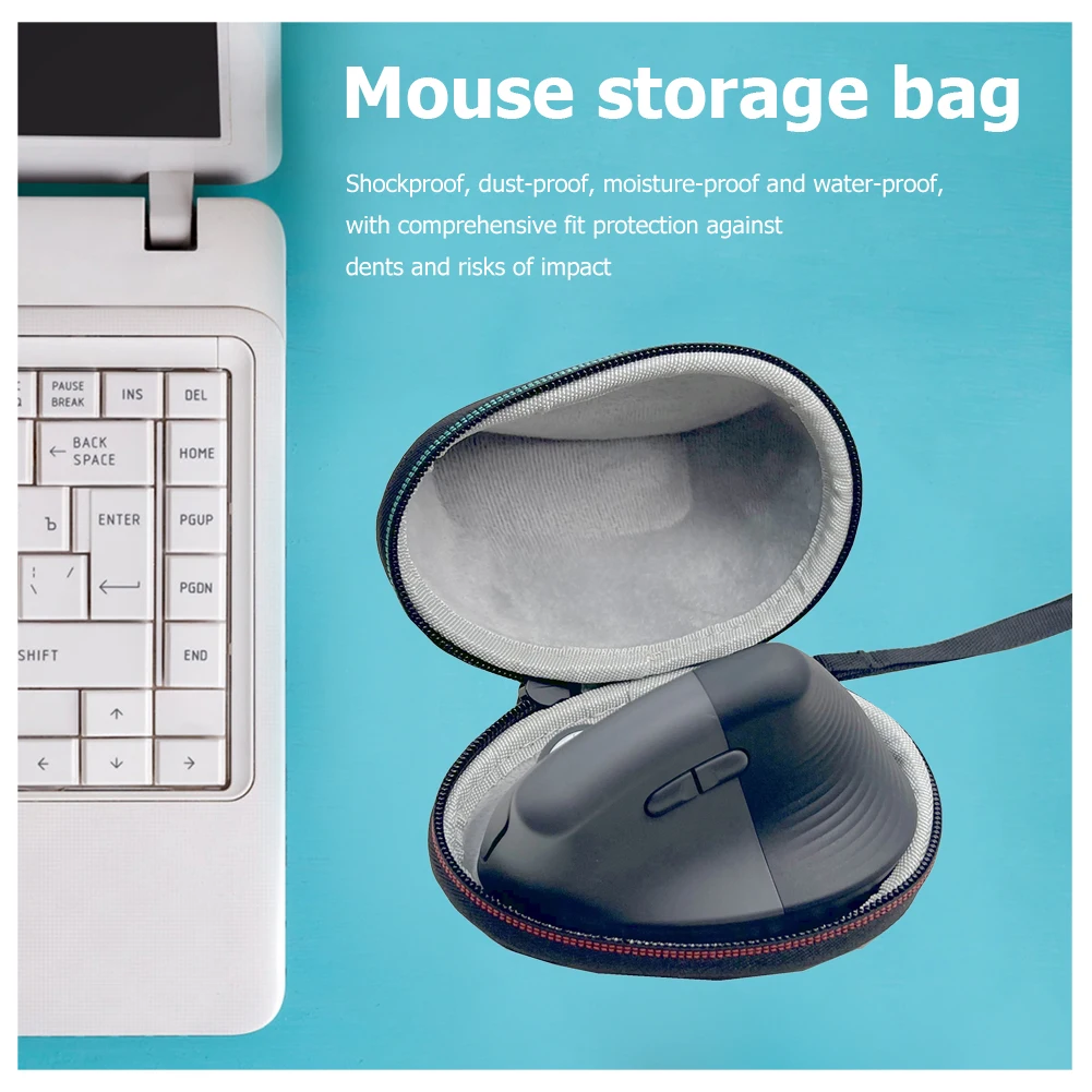 EVA Carrying Bag Dustproof Tra - Ergonomic Mouse Vertical recension och pris