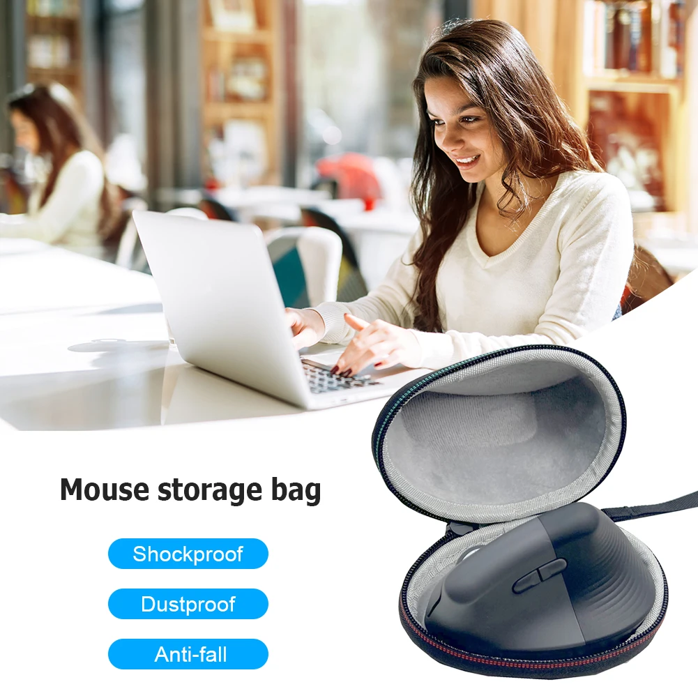 EVA Carrying Bag Dustproof Tra - Ergonomic Mouse Vertical recension och pris