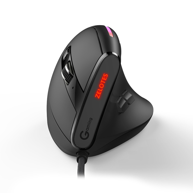 JOMAA Wired Gaming Mouse RGB V - Ergonomic Mouse Vertical recension och pris