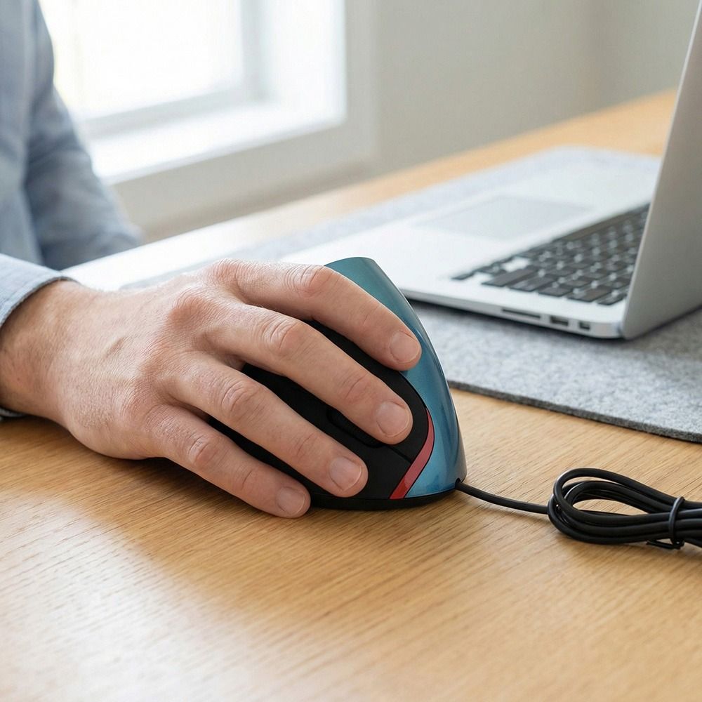 Comfort Grip 1200DPI Vertical  - Ergonomic Mouse Vertical recension och pris