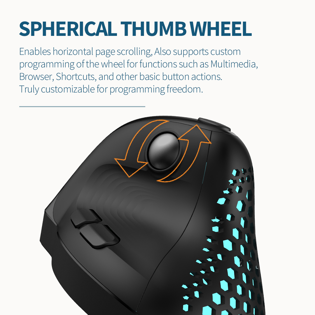 Delux M618XSD Seeker Ergonomic - Ergonomic Mouse Vertical recension och pris
