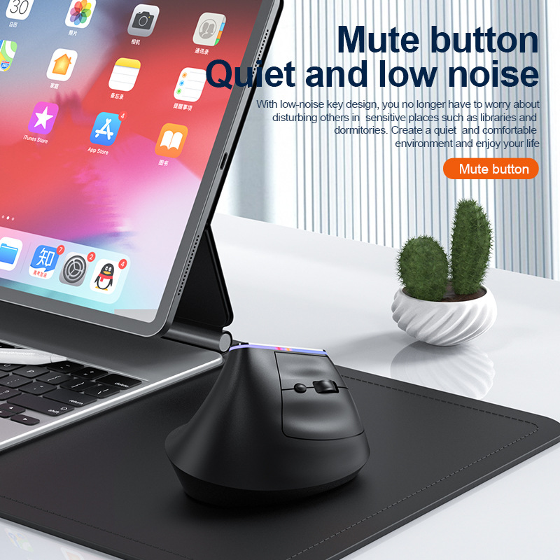 Portable Vertical Wireless Mou - Ergonomic Mouse Vertical recension och pris