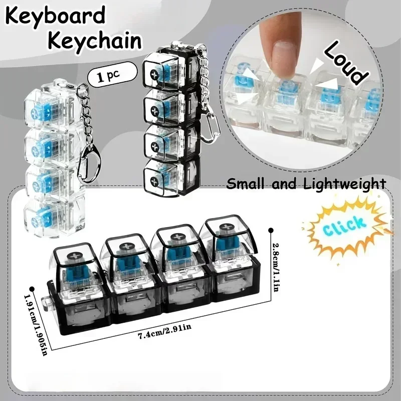 1/2pcs LED Keyboard Keycap Str - Office Tech And Gadgets recension och pris